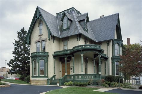 1800's gothic revival house with metal roof|high gothic revival architecture.